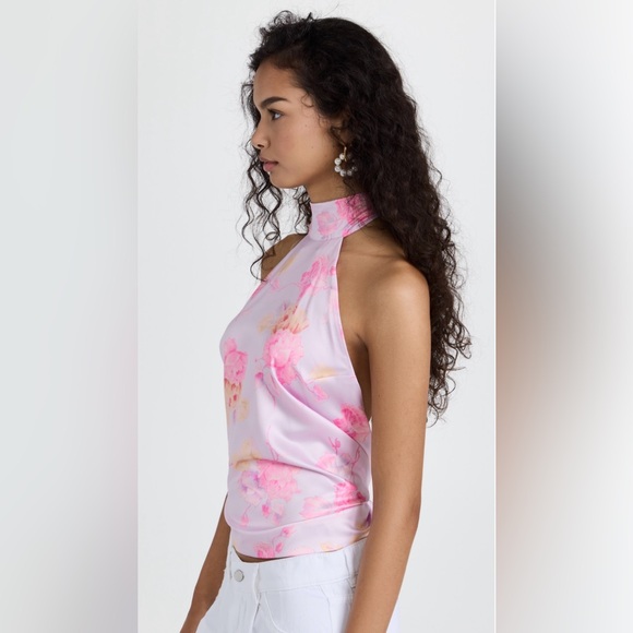 NWT LoveShackFancy Boca Handkerchief Top in Summer Morning in a size XS - Picture 4 of 7